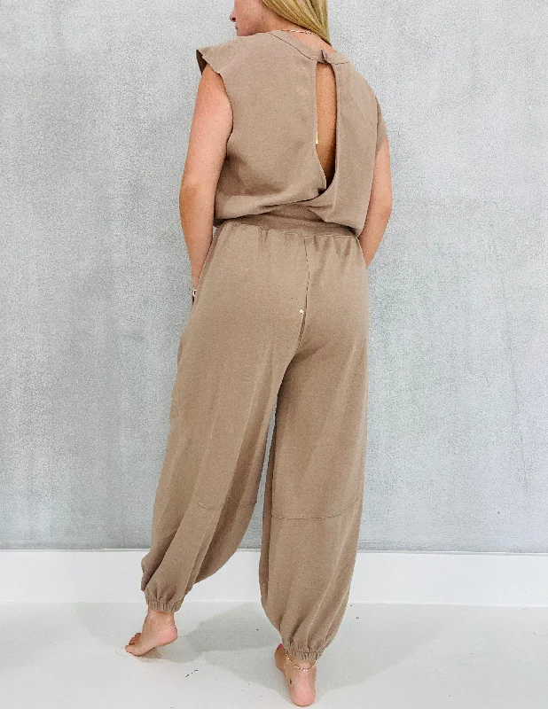 The Movement Jumpsuit - Mocha