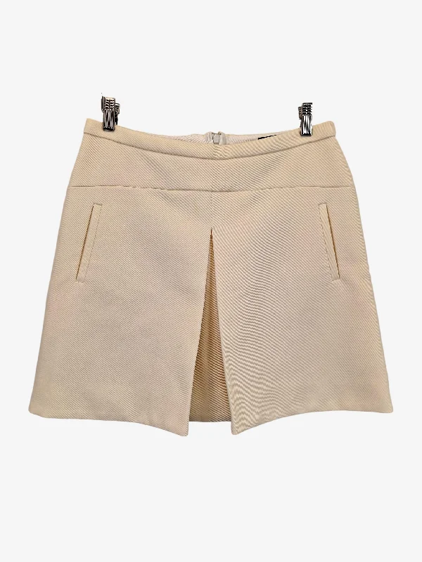 J. Crew Structured Panelled Mini Skirt Size 10