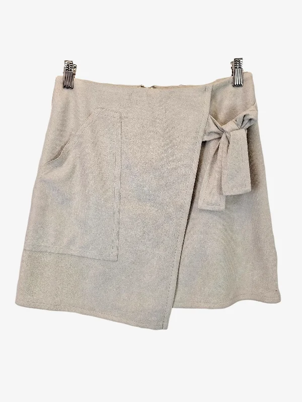 Sheike Soft Wrap Mini Skirt Size 10