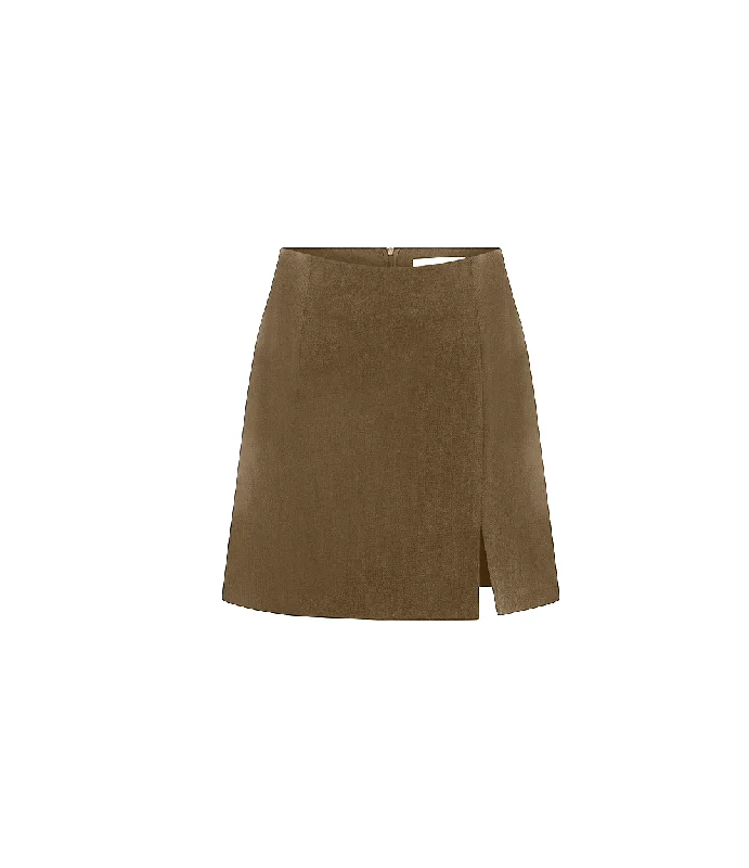 Vance Twill Mini Skirt